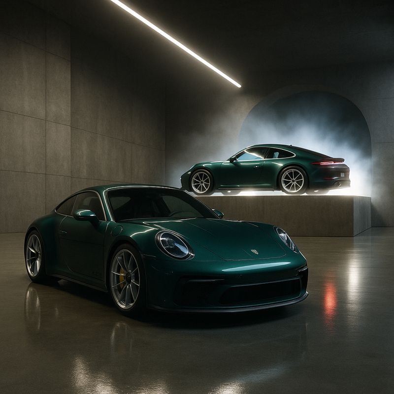 Norev 1:18 Porsche 911 (992) GT3 Touring 2021 Malachite Green Metallic (187382) İncelemesi