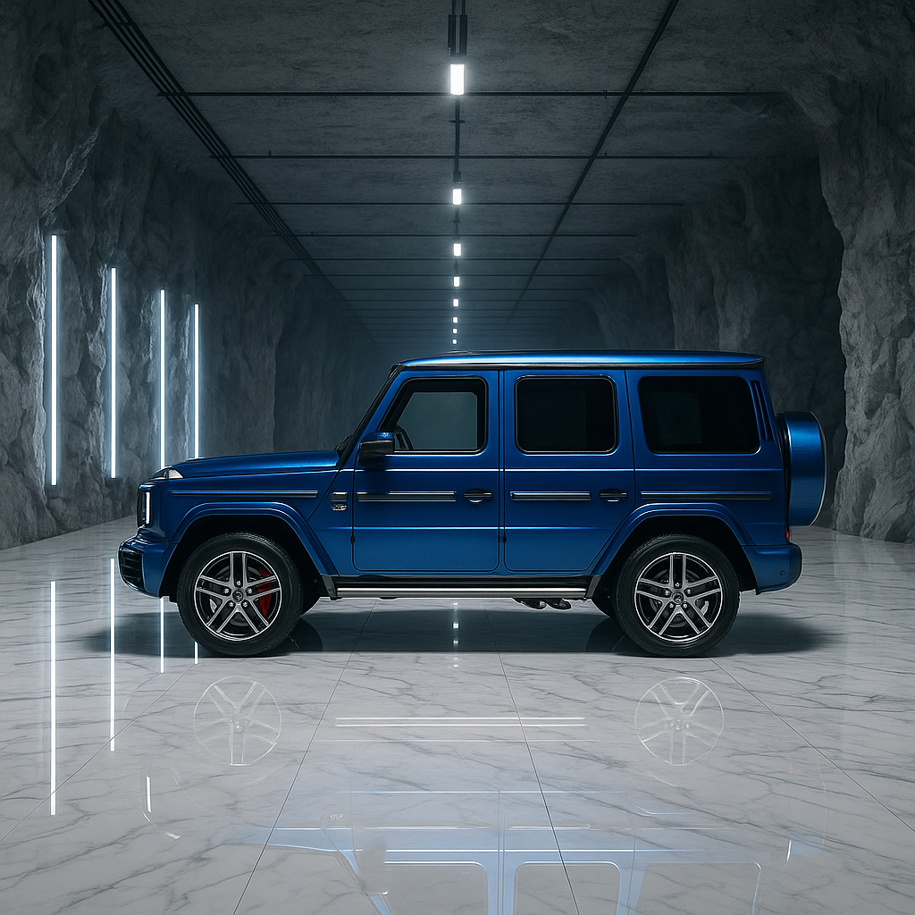 AutoArt 1:18 Mercedes-Benz AMG G63 2019 Brilliant Blue Metallic (76359) | Model Araba