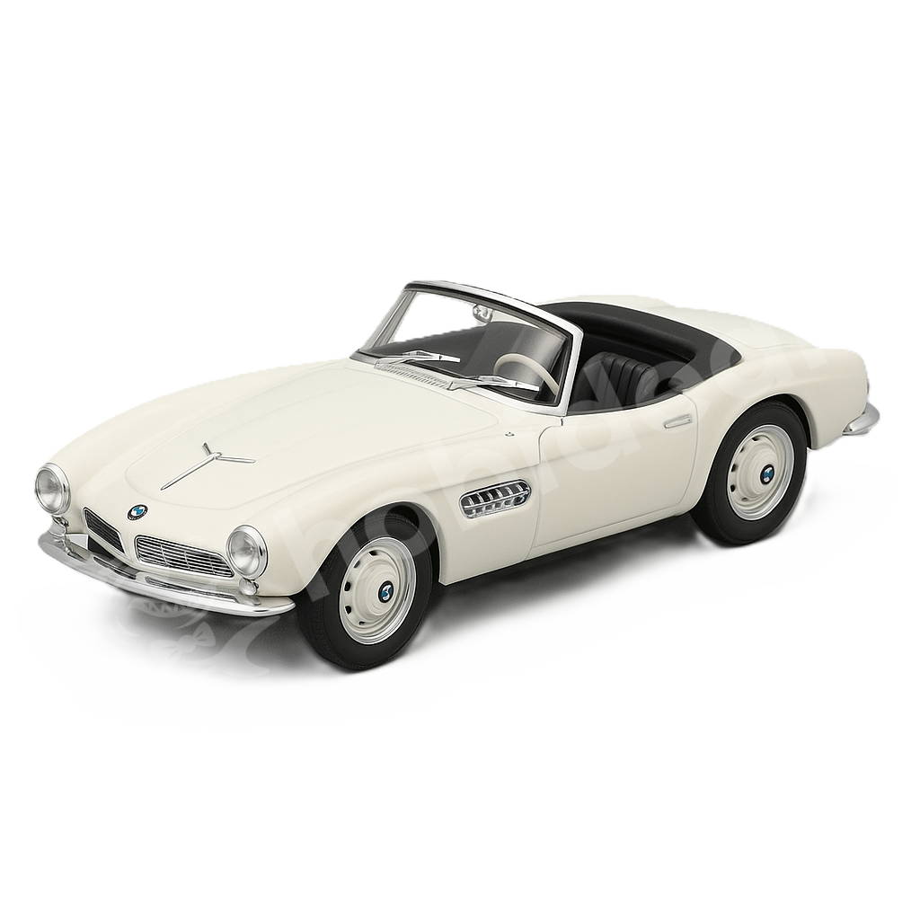 Minichamps 1:43 BMW 507 Cabriolet 1957 – White (940022510) | Die-cast Model Araba
