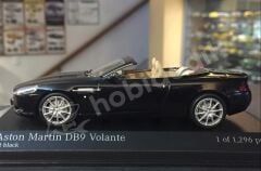 Minichamps 1:43 Aston Martin DB9 Volante 2009 – Siyah (400137330) | Die-cast Model Araba