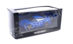 Minichamps 1:43 Porsche 911 (992) Turbo S Coupé Sport Design 2021 – Shark Blue (410060072) | Die-cast Model Araba