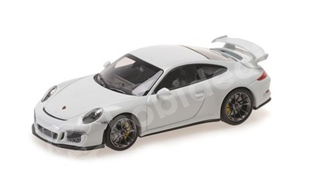 Minichamps 1:43 Porsche 911 (991) GT3 2012 – Carrara White (410062026) | Die-cast Model Araba