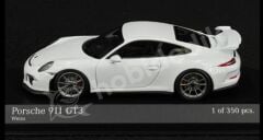 Minichamps 1:43 Porsche 911 (991) GT3 2012 – Carrara White (410062026) | Die-cast Model Araba