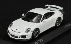 Minichamps 1:43 Porsche 911 (991) GT3 2012 – Carrara White (410062026) | Die-cast Model Araba