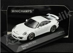 Minichamps 1:43 Porsche 911 (991) GT3 2012 – Carrara White (410062026) | Die-cast Model Araba