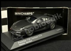Porsche 718 Cayman GT4 Plainbody Matt Black