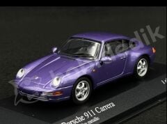 Minichamps 1:43 Porsche 911 (993) Carrera 1993 – Purple Metallic (430063011) | Die-cast Model Araba