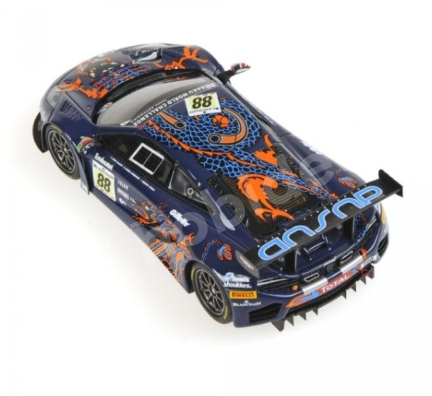 Minichamps 1:43 McLaren MP4-12C GT3 #88 – Von Ryan Racing 24h Spa 2013 (437131388) | Die-cast Model Araba