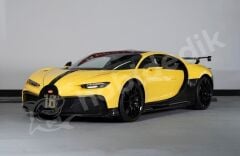 TSM Model 1:43 Bugatti Chiron Pur Sport – Yellow (TSM430595) | Model Araba