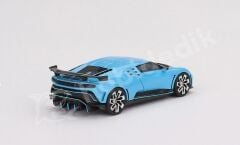 TSM Model 1:43 Bugatti Centodieci 2022 – Light Blue Sport (TSM430712) | Model Araba