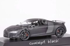 Schuco 1:43 Audi R8 GT Concept – Mat Siyah (450722700) | Die-cast Model (Sınırlı Üretim)