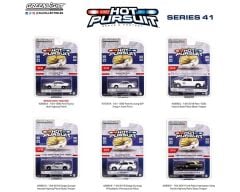 GreenLight 1:64 Hot Pursuit Series 41 Polis Aracı Seti (6 adet) 42990 | Model Araba
