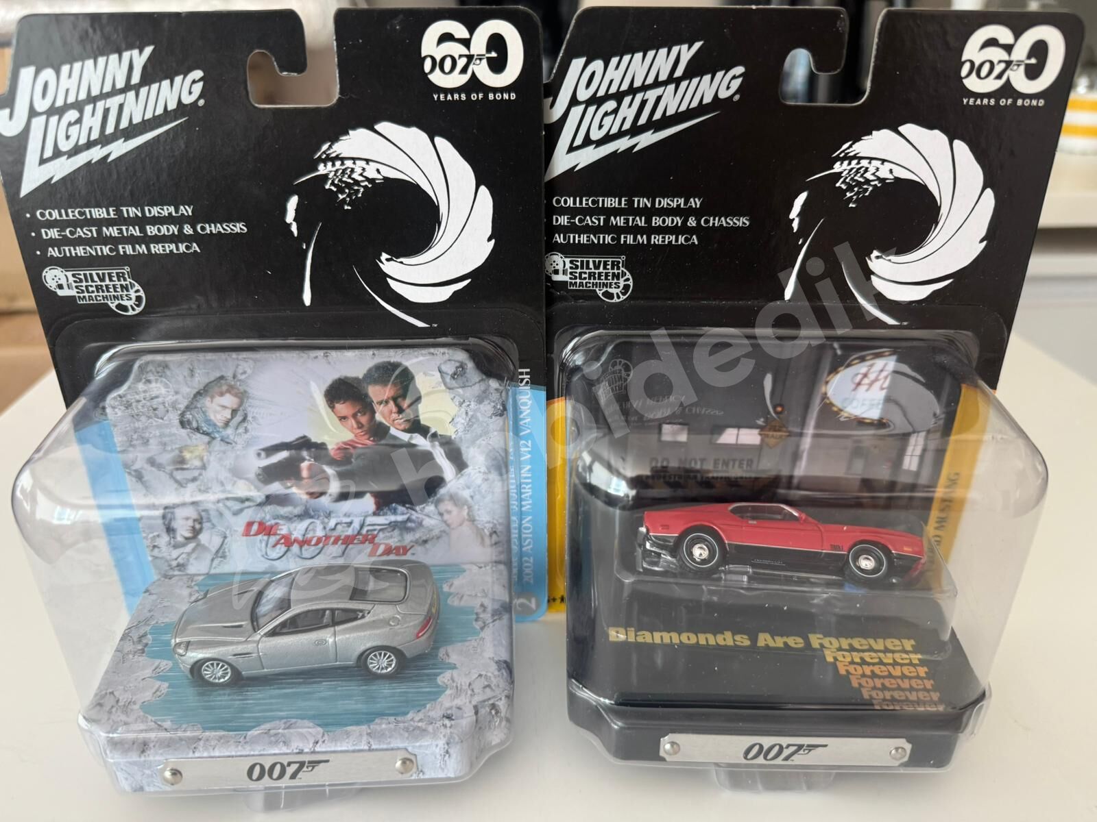 Johnny Lightning 1:64 JLDR016 – 007 James Bond Set (2 Parça) | Die-cast Model Araba