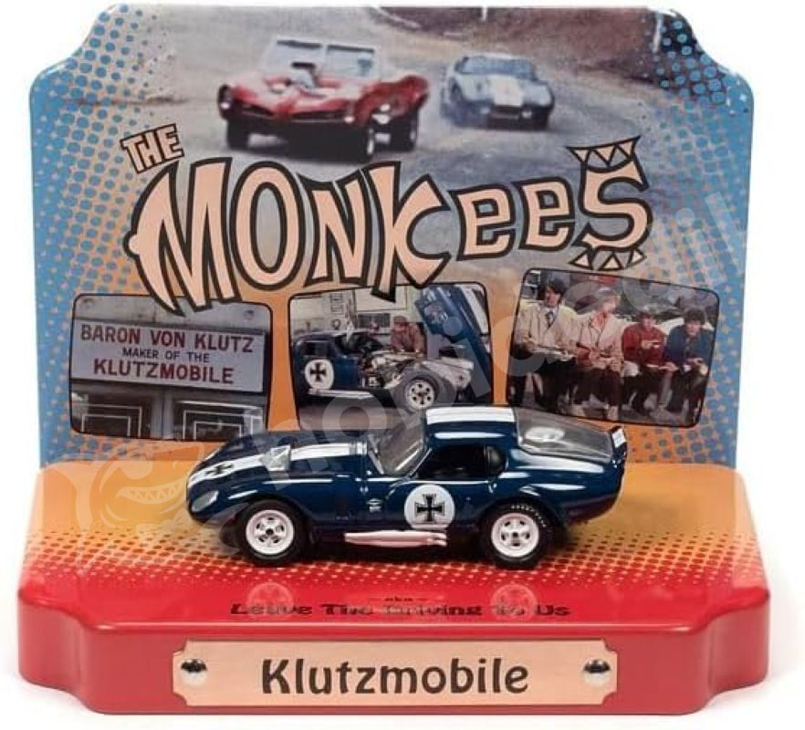 Johnny Lightning 1:64 The Monkees Shelby Daytona Cobra “Klutzmobile” (JLDR018) | Model Araba
