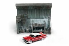 Johnny Lightning JLDR002 - Christine 1958 Plymouth Darnell's Diorama