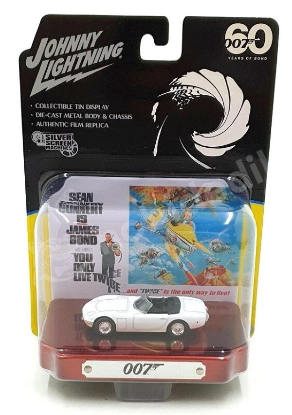 Johnny Lightning 1967 Toyota 2000 GT 007 - White