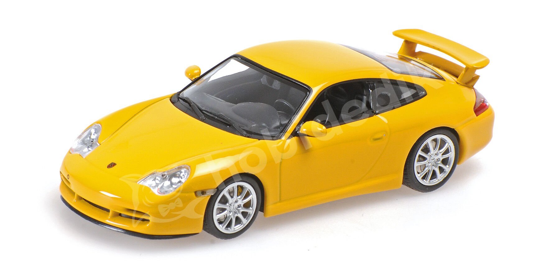 Minichamps 1:43 Porsche 911 (996.2) GT3 Speed Yellow 2003 (400062028) | Model Araba