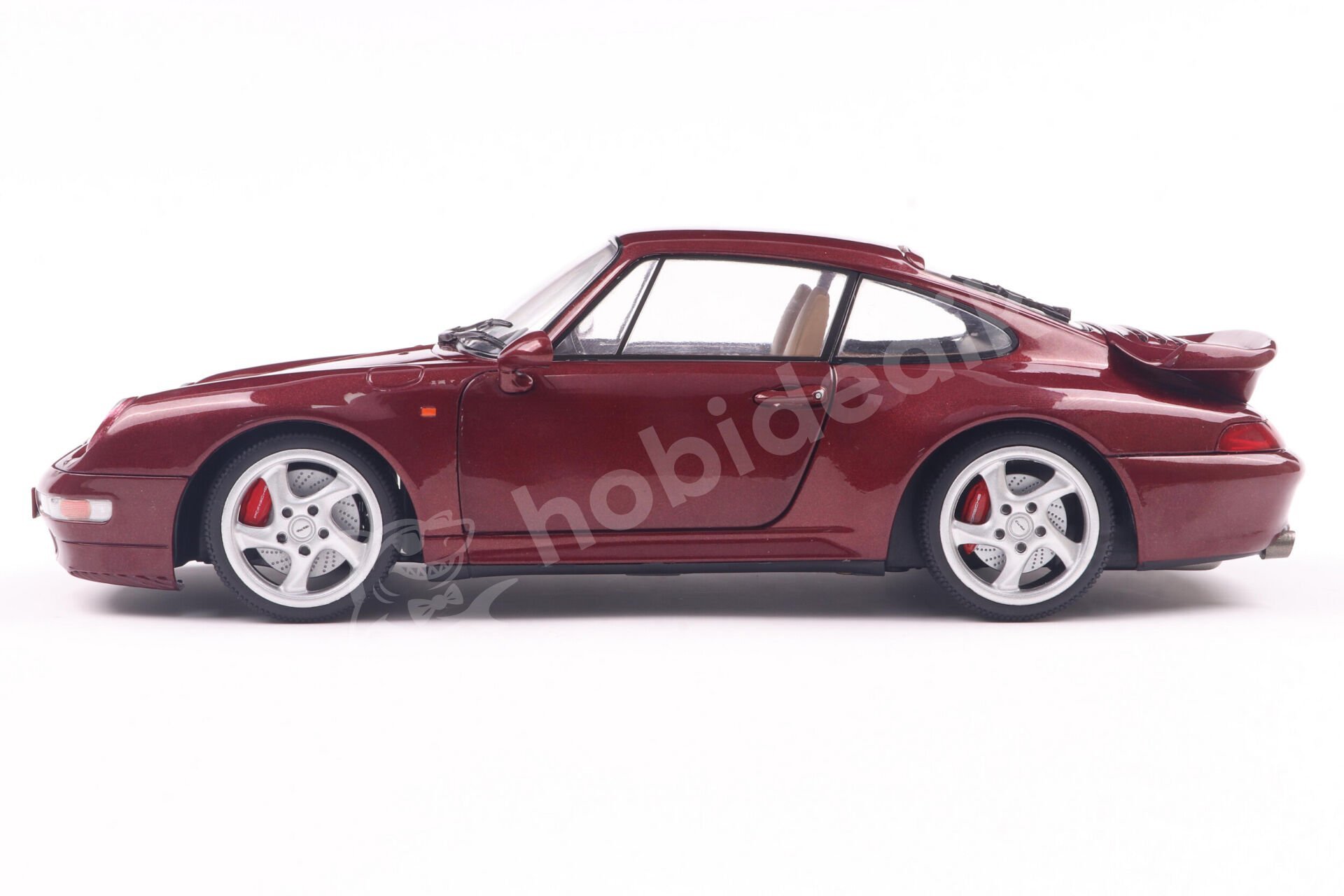 1:18 Solido S1810102 Porsche 911 (993) Turbo – 1997 (Arena Red/Coupe)