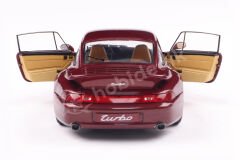 1:18 Solido S1810102 Porsche 911 (993) Turbo – 1997 (Arena Red/Coupe)