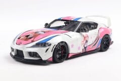 Solido 1:18 Toyota GR Supra Works Itasha 2024 – Beyaz/Pembe (S1809008) | Model Araba