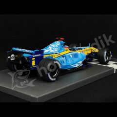 1:18 RENAULT F1 TEAM R25 – FERNANDO ALONSO – BELGIAN GP 2005