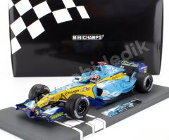 Minichamps 1:18 Renault F1 Team R25 – Fernando Alonso GP 2005