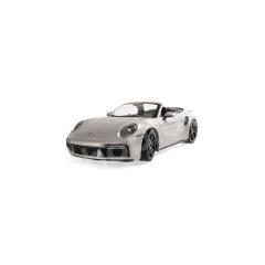 Minichamps 1:18 Porsche 911 (992) Turbo S Cabriolet 2020 Silver (155069082) | Model Araba