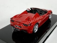 1:43 Hot Wheels Elite Ferrari 458 Italia Spider in Rosso Corsa Red