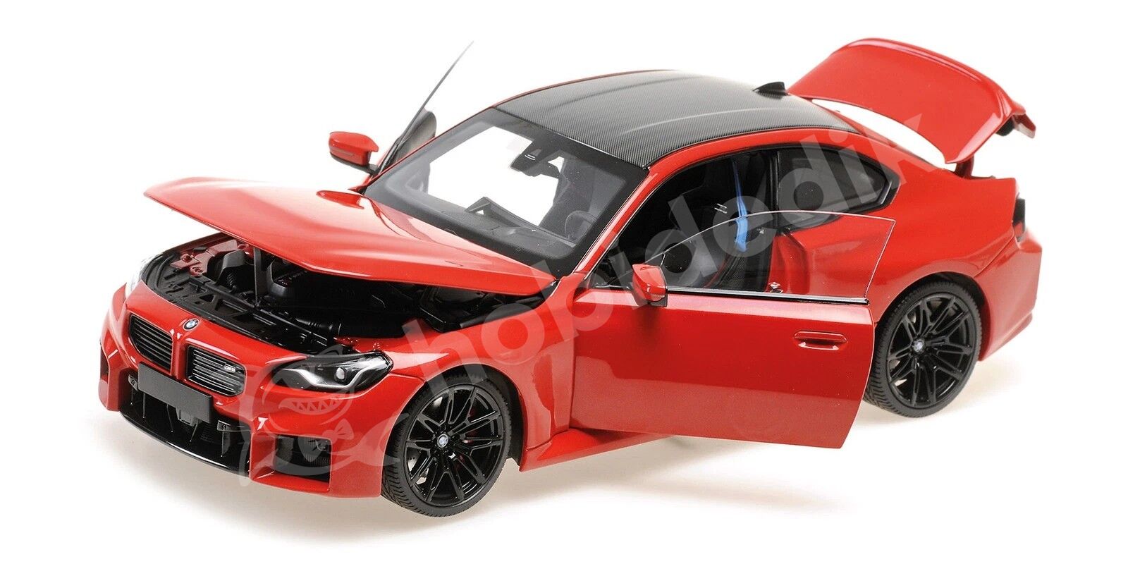 Minichamps 1:18 BMW M2 (G87) 2023 – Red Metallic (110023120) | Die-cast Model Araba