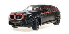 Minichamps 1:18 BMW XM (G09) 2023 – Matt Black with Orange Trim (110023301) | Die-cast Model Araba