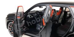 Minichamps 1:18 BMW XM (G09) 2023 – Matt Black with Orange Trim (110023301) | Die-cast Model Araba