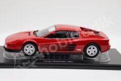 KK Scale 1:18 Ferrari Testarossa Monospecchio 1984 (Rosso Corsa) – KKDC180501 | Die-cast Model Araba