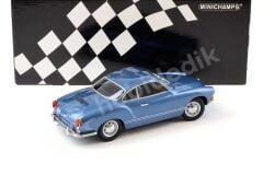 Minichamps 1:18 Volkswagen Karmann Ghia Coupé 1970 – Blue (155054022) | Die-cast Model Araba