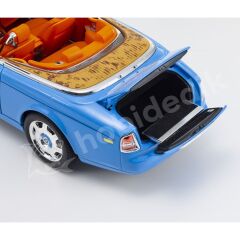 Kyosho 1:18 Rolls-Royce Phantom Drophead Coupé – Light Blue (KYO8871BL) | Die-cast Model Araba