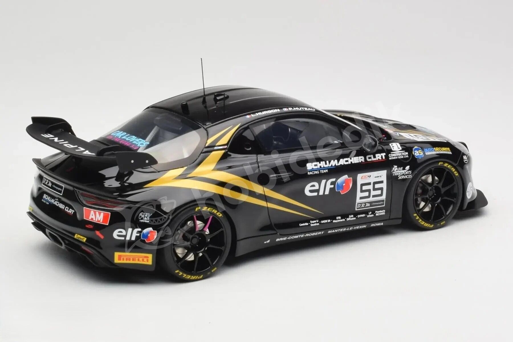 1:18 Otto OT1149 – Alpine A110 GT4 Evo – Schumacher CLRT #55