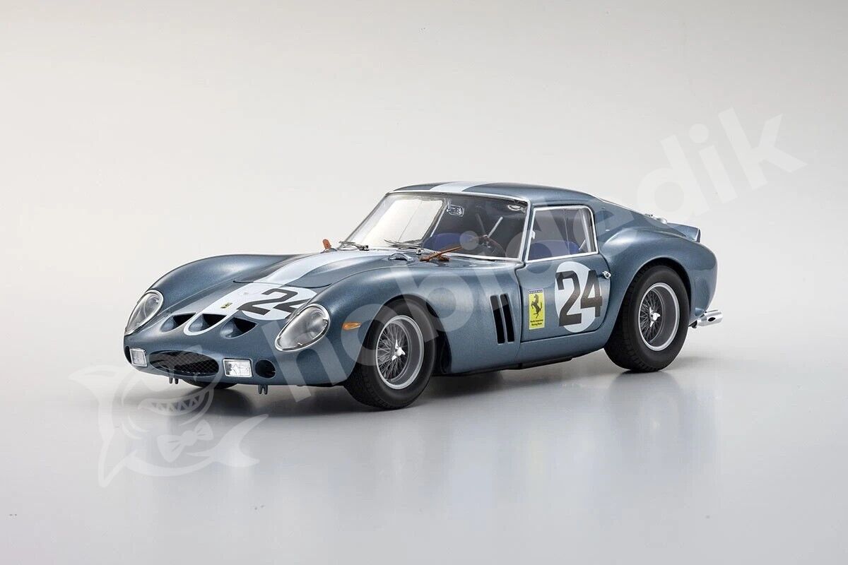 Kyosho 1:18 Ferrari 250 GTO #24 – 1962 (KYO8438D0) | Die-cat Model Araba