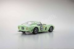 Kyosho 1:18 Ferrari 250 GTO #15 – 1962 Goodwood Tourist Trophy Winner (KYO8438C0) | Die-cast Model Araba