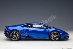 AutoArt 1:18 Lamborghini Huracán EVO (2019) – Blu Nethuns Blue (79212) | Die-cast Model Araba