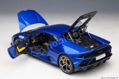 AutoArt 1:18 Lamborghini Huracán EVO (2019) – Blu Nethuns Blue (79212) | Die-cast Model Araba