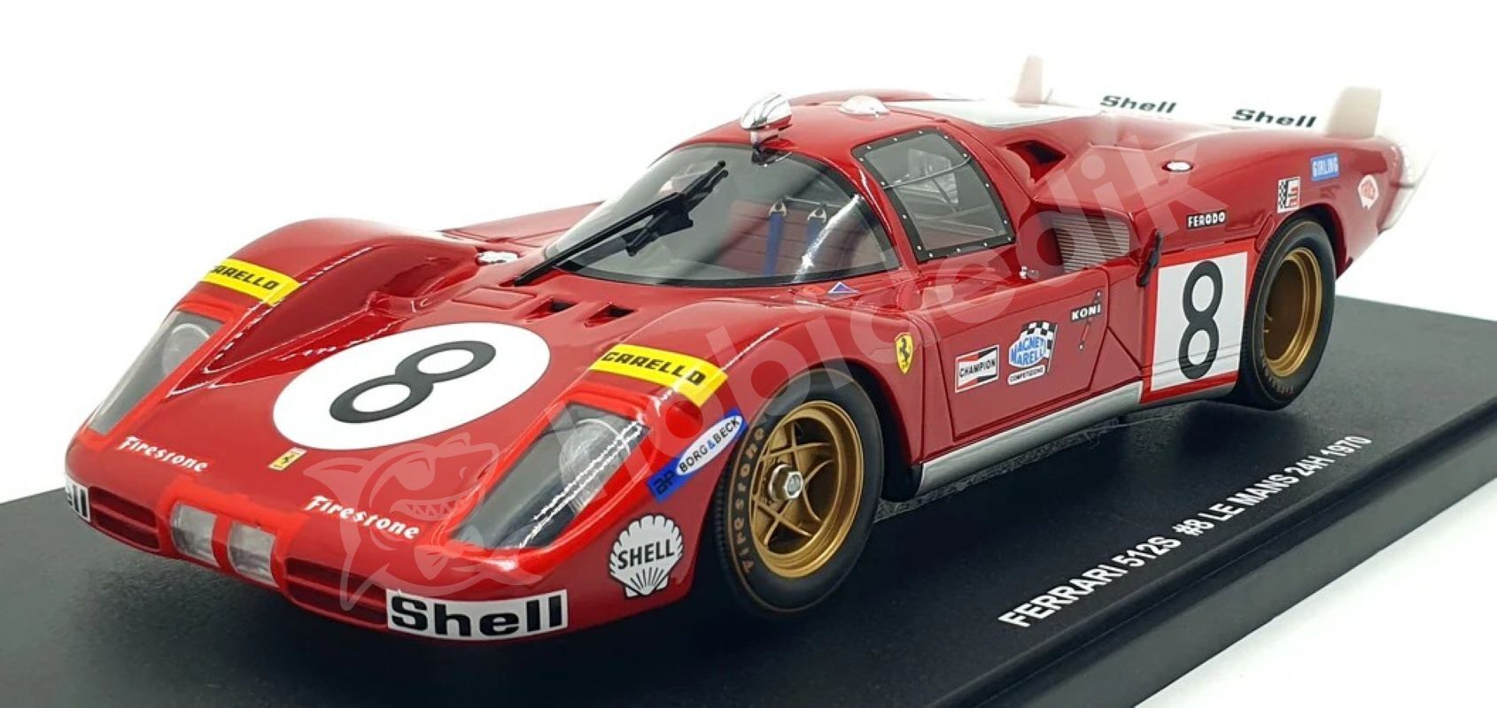 1:18 WERK83 W18053001 Ferrari 512S 5.0L V12 #5