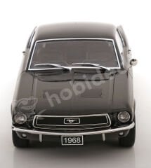 KK Scale 1:18 Ford Mustang GT Fastback 1968 – Black (KKDC181393) | Die-cast Model Araba