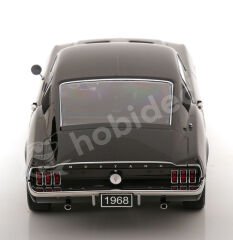 KK Scale 1:18 Ford Mustang GT Fastback 1968 – Black (KKDC181393) | Die-cast Model Araba