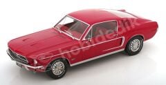 KK Scale 1:18 Ford Mustang GT Fastback 1968 – Kırmızı (KKDC181392) | Die-cast Model Araba
