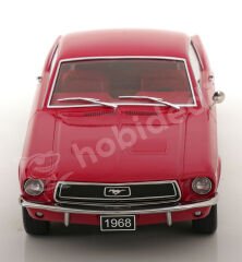 KK Scale 1:18 Ford Mustang GT Fastback 1968 – Kırmızı (KKDC181392) | Die-cast Model Araba