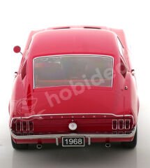 KK Scale 1:18 Ford Mustang GT Fastback 1968 – Kırmızı (KKDC181392) | Die-cast Model Araba
