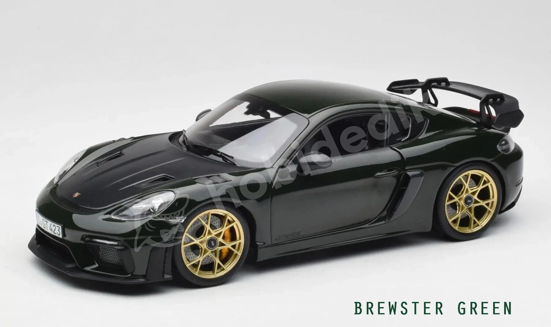 Norev 1:18 Porsche Cayman GT4 RS Weissach Pack 2023 – Brewster Green (187250) | Model Araba