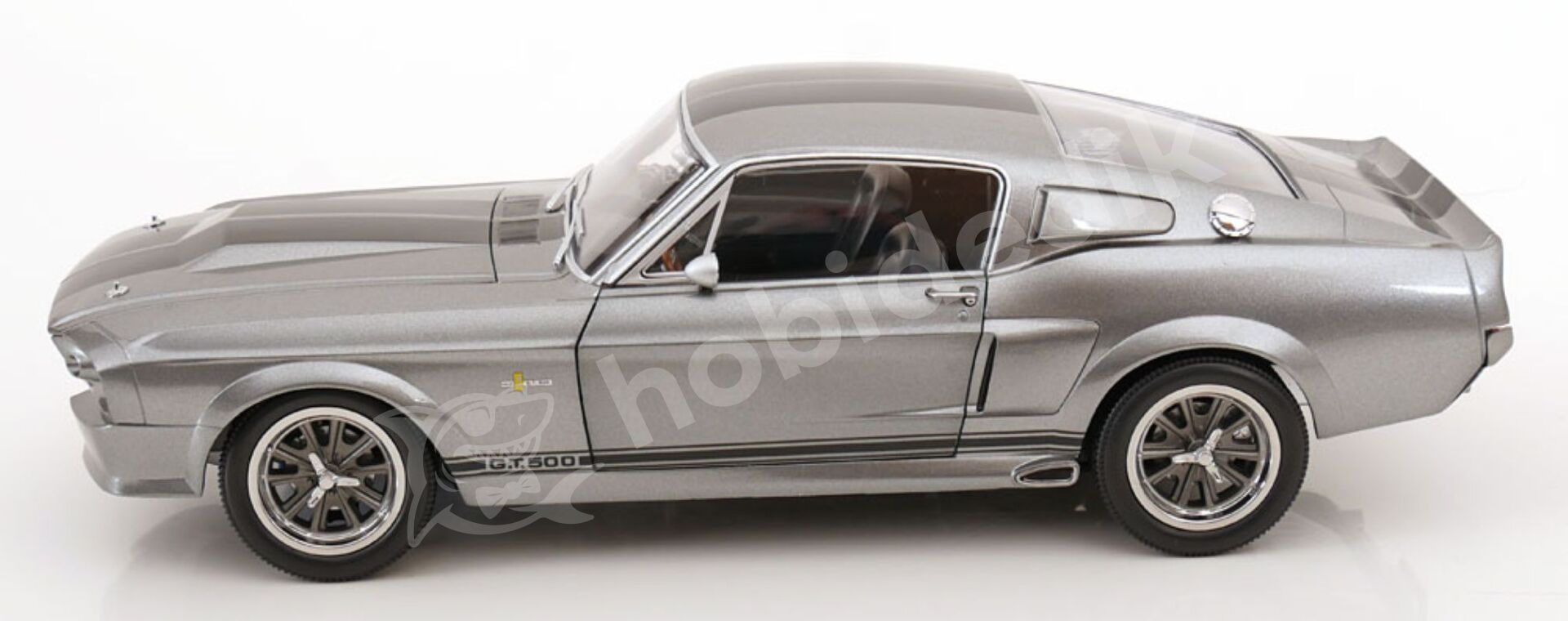 1:12 KK Scale KKDC120171 Ford Mustang Shelby GT500 Eleanor 1967 Gri