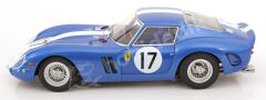 KK Scale 1:12 Ferrari 250 GTO #17 – Le Mans 1962 – Metalik Mavi (KKDC120122-17) | Die-cast Model Araba