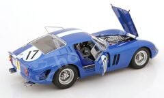 KK Scale 1:12 Ferrari 250 GTO #17 – Le Mans 1962 – Metalik Mavi (KKDC120122-17) | Die-cast Model Araba