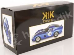 KK Scale 1:12 Ferrari 250 GTO #17 – Le Mans 1962 – Metalik Mavi (KKDC120122-17) | Die-cast Model Araba